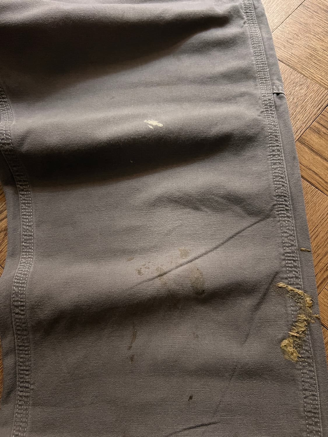 [36]칼하트 USA 그레이 싱글니 캔버스 워크팬츠 상품이미지5