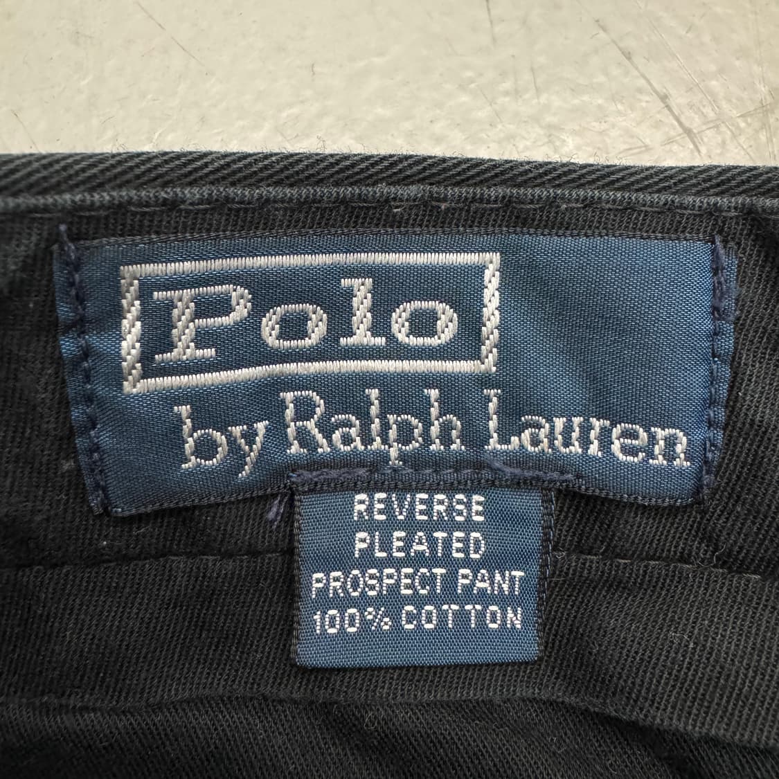 폴로 코튼 치노팬츠 블랙 상품이미지7