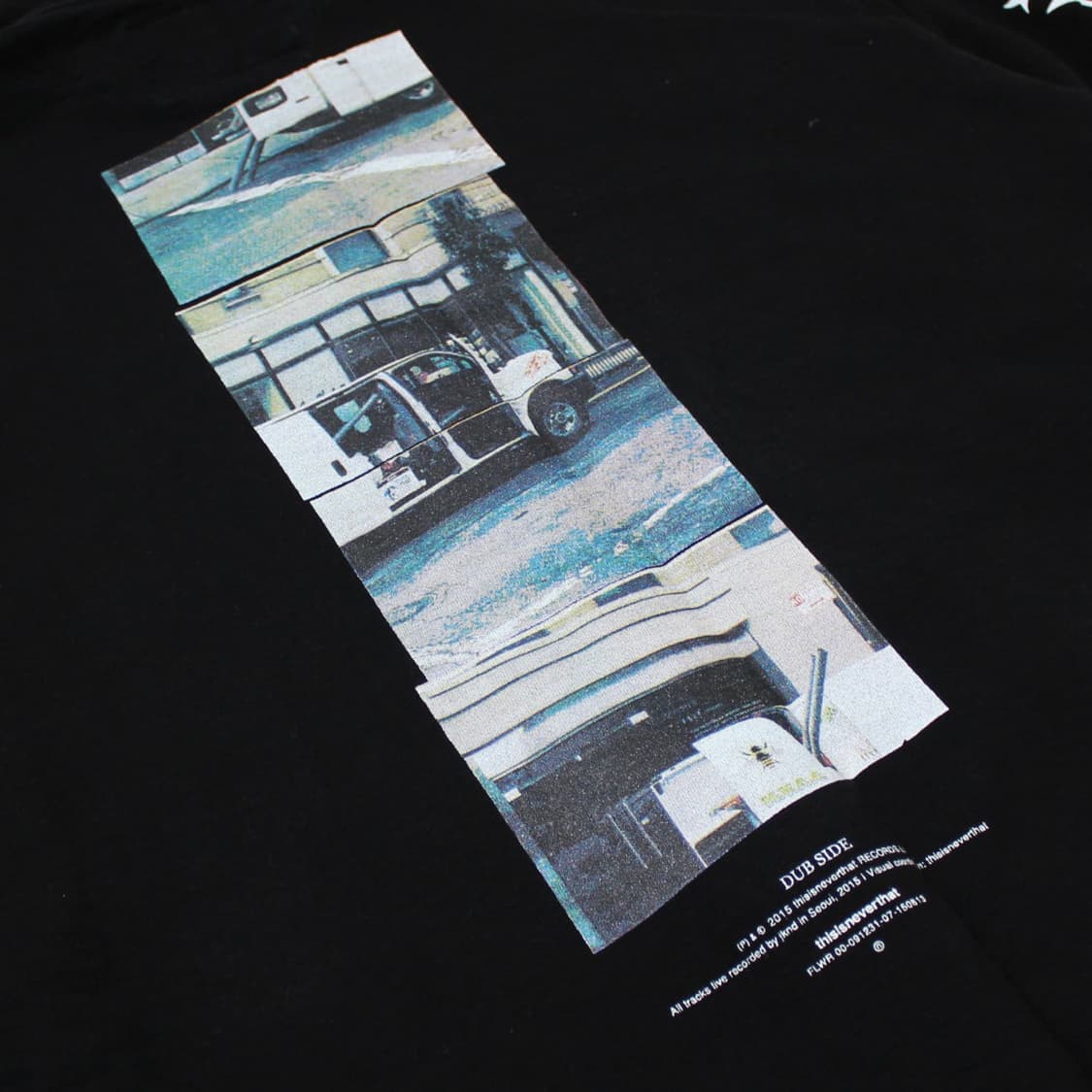 Thisisneverthat 디스이즈네버댓 백프린팅 그래픽 후드 블랙 상품이미지6