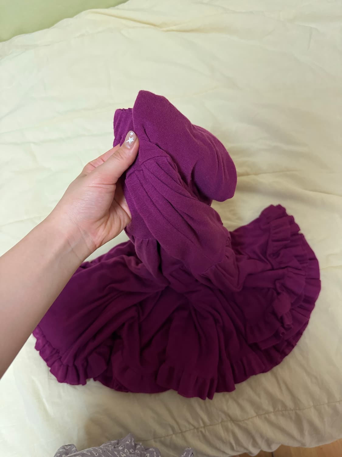COSMOSS frill tiered midi skirt 상품이미지5