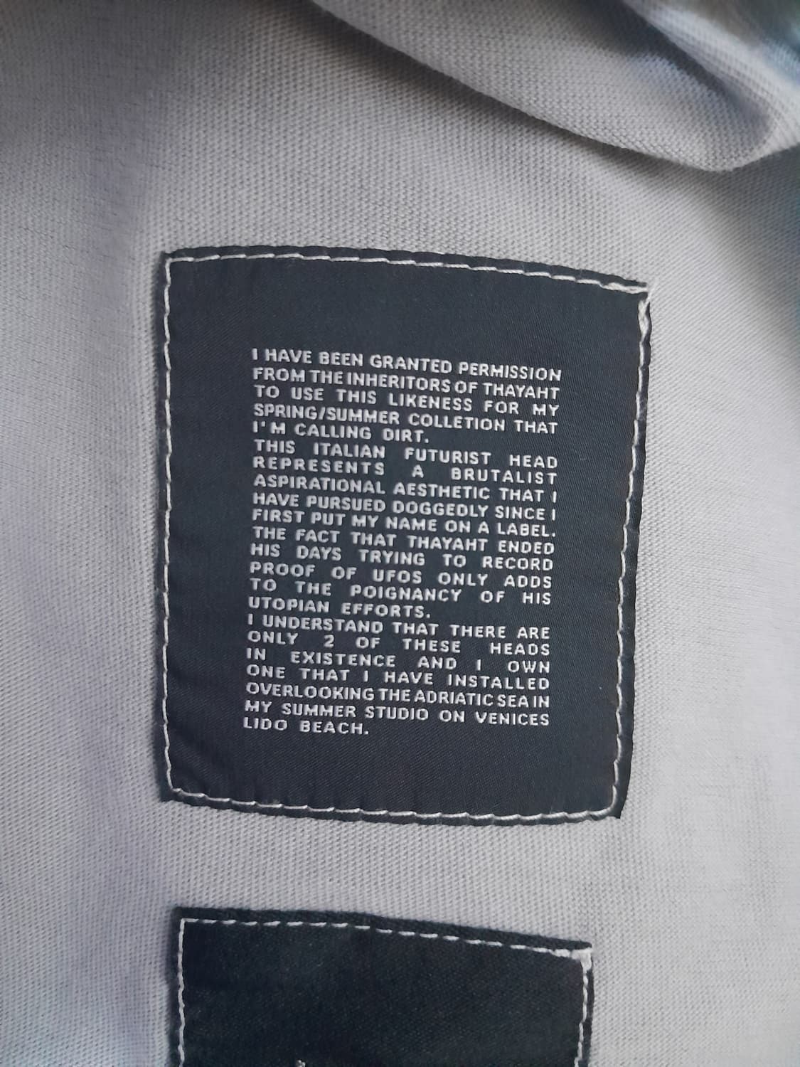 릭오웬스 다크쉐도우 프린팅 반팔 티셔츠 XS/95~100 상품이미지8