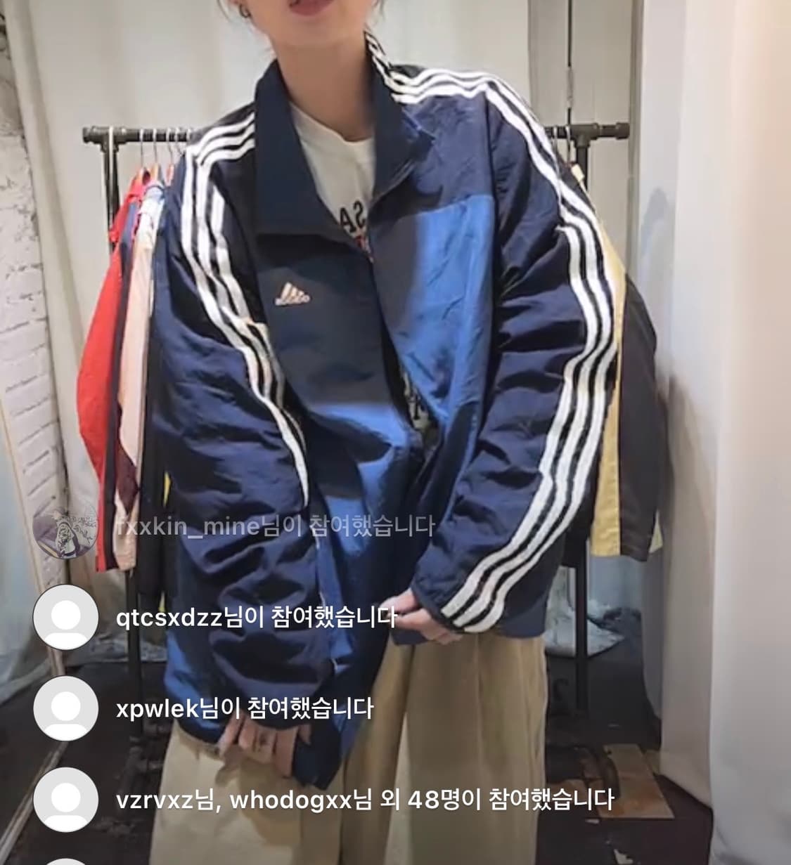 아디다스 빈티지 바람막이 L 상품이미지1