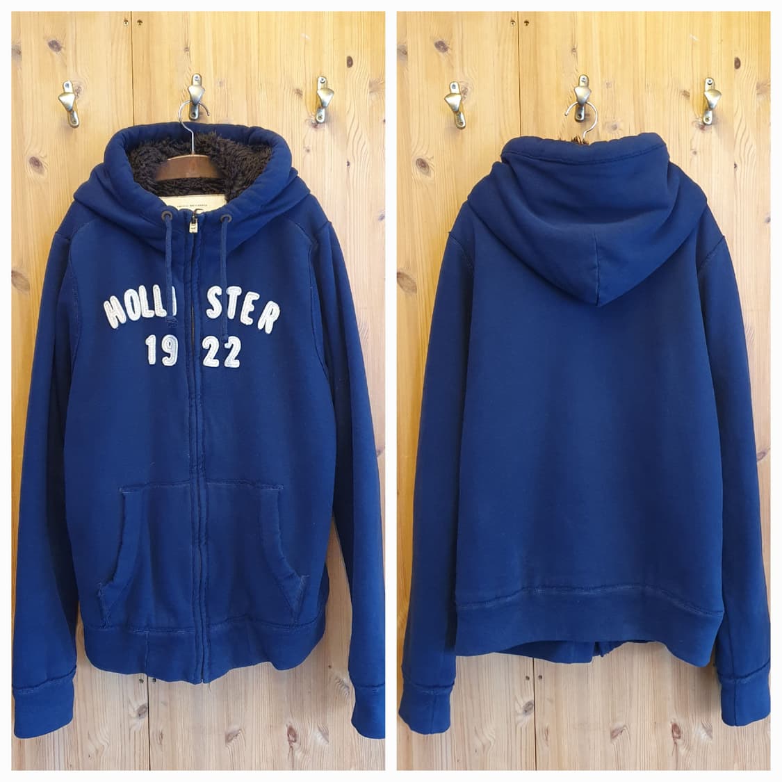 105.홀리스터 퍼 후드집업 상품이미지8