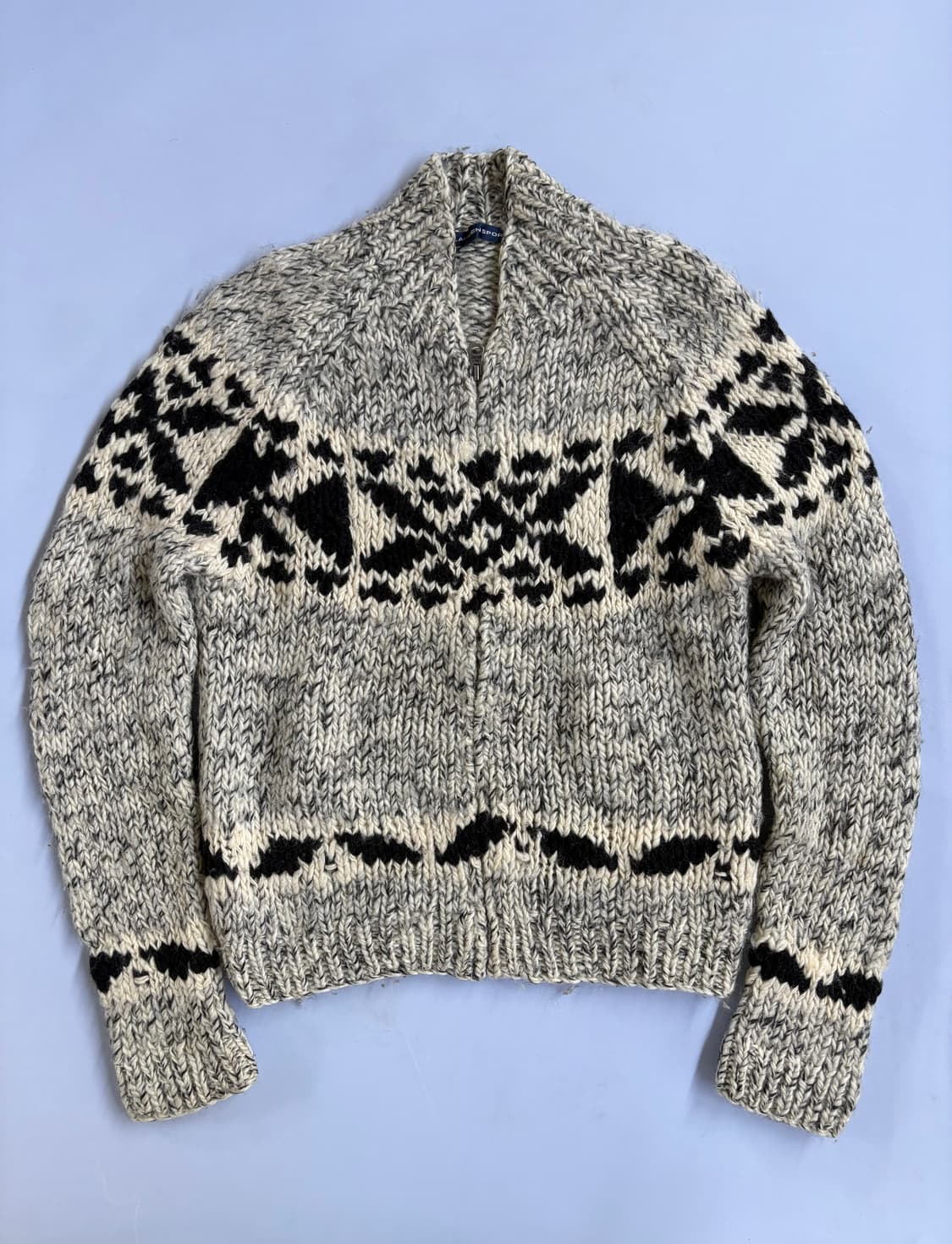 폴로 랄프로렌 빈티지 니트 집업 상품이미지2