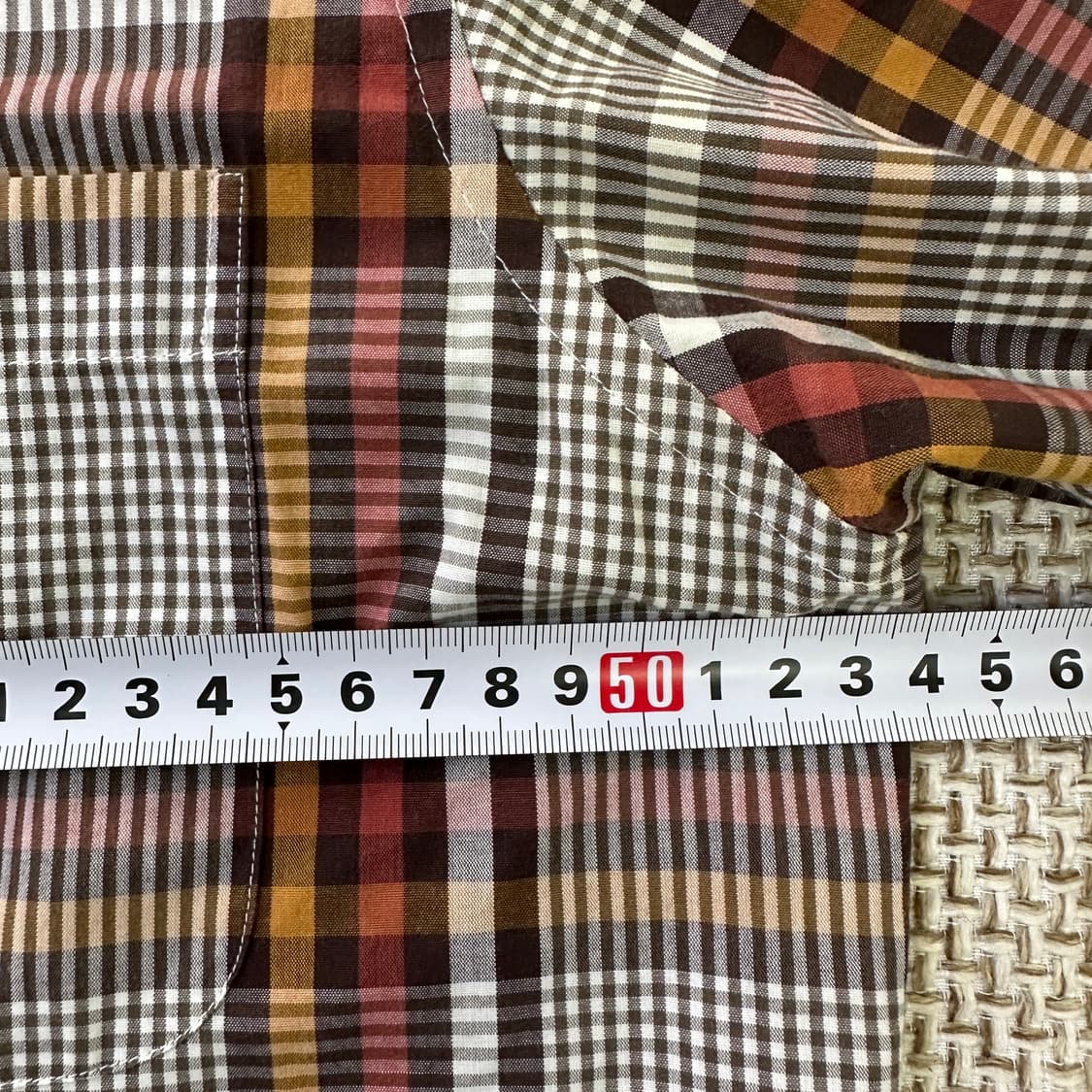 95 닥스 체크패턴 반팔 셔츠 0420D 상품이미지5