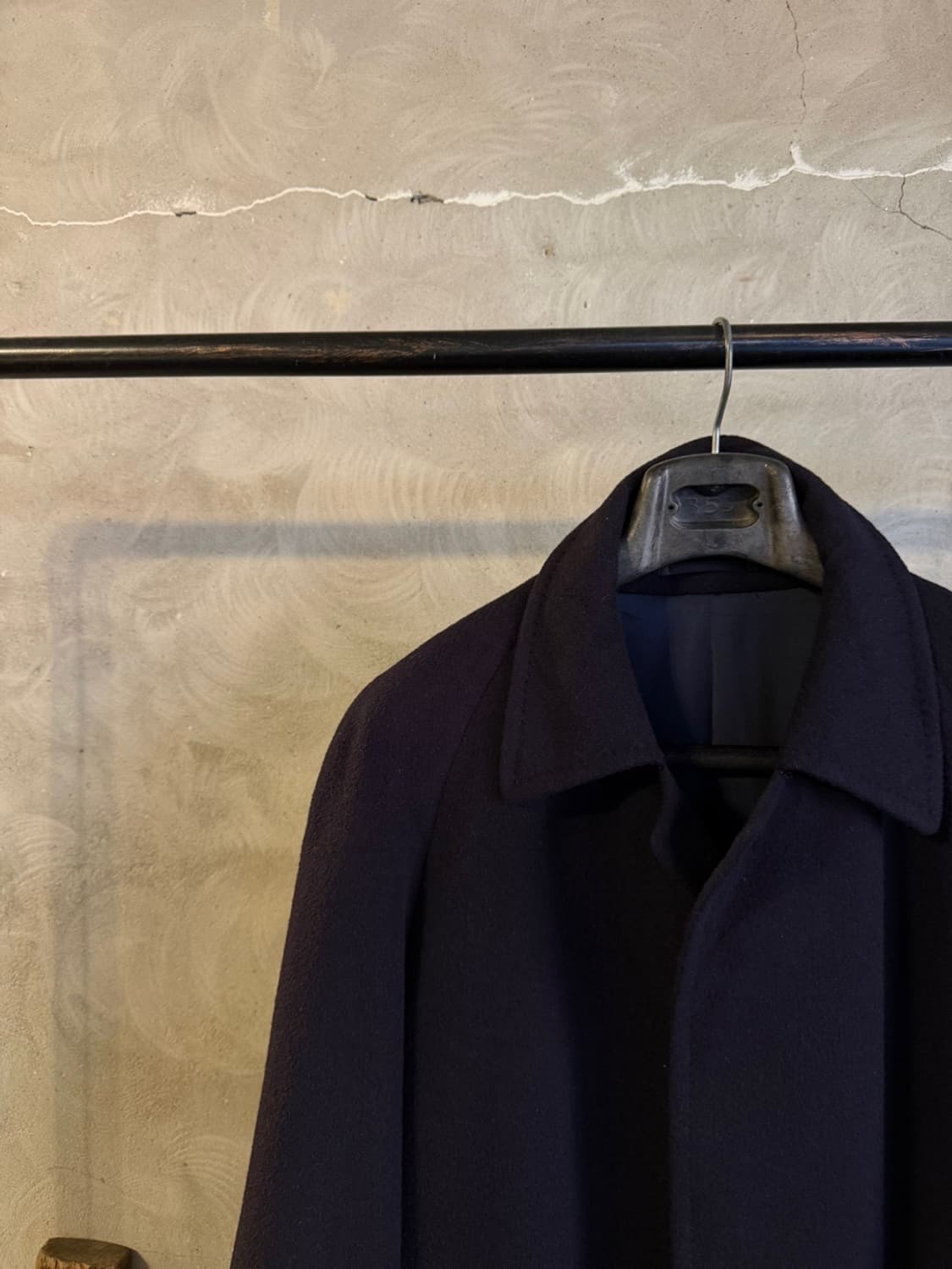 크롬비 카멜헤어 울 래글런 코트 100 상품이미지2