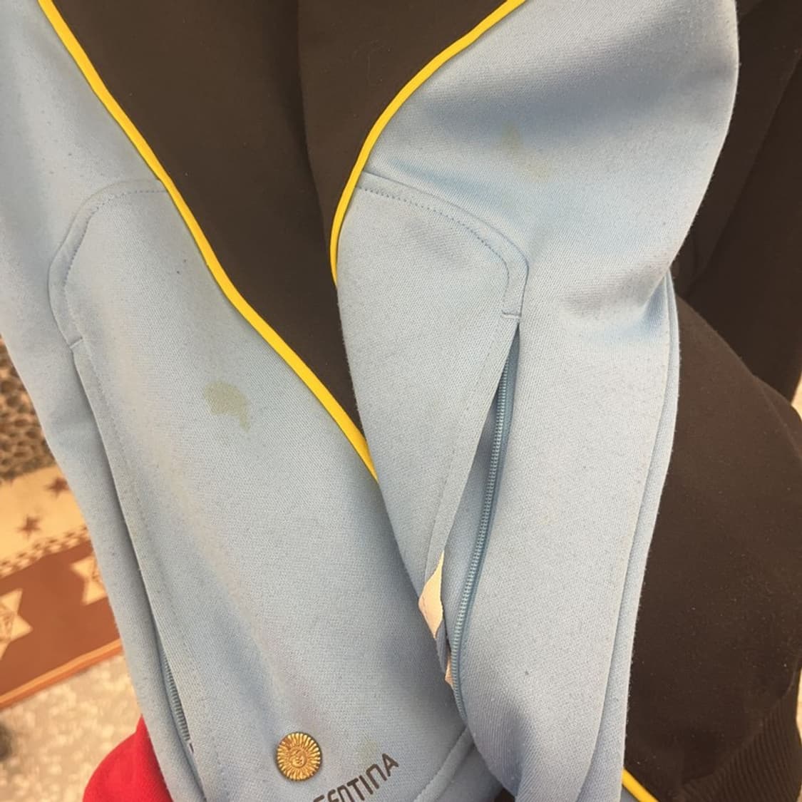 아디다스 2010 남아공 아르헨티나 트랙탑 져지 집업 110 C09220 상품이미지10