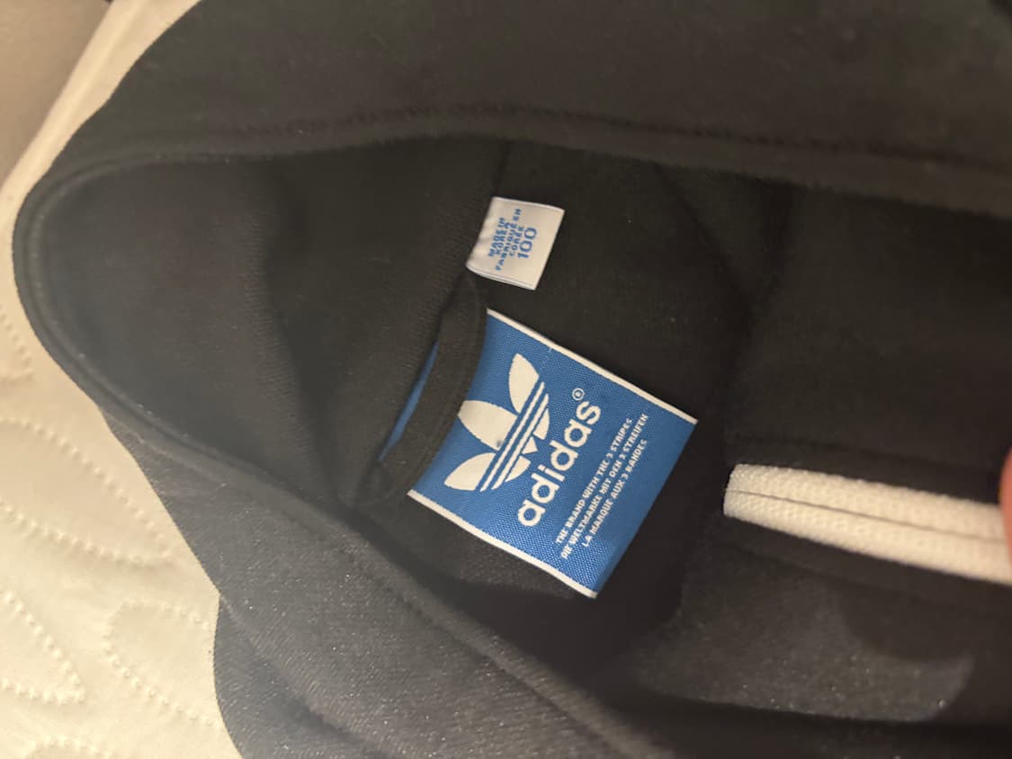 아디다스 블랙 트랙탑 져지 상품이미지3