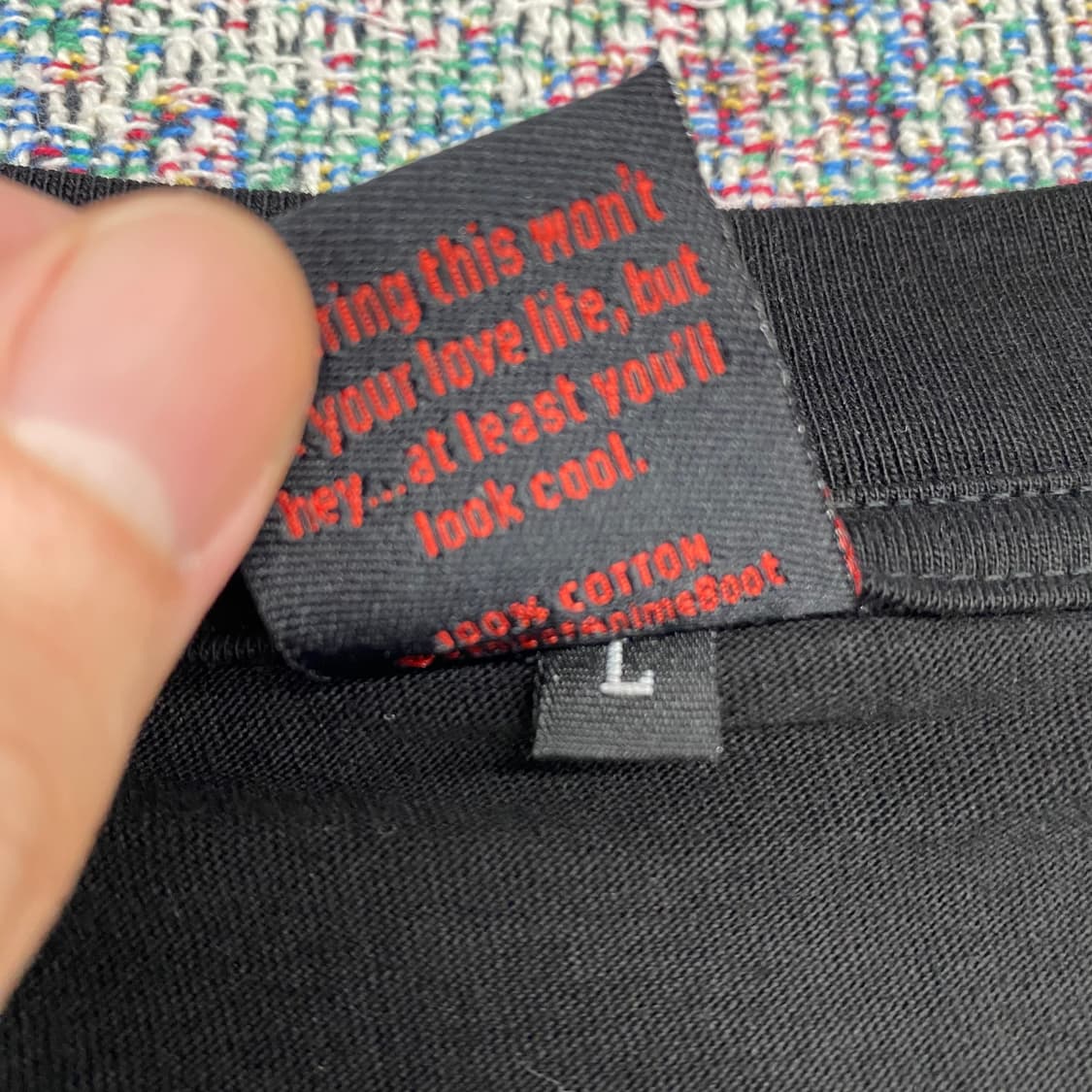 쵸비츠 부틀렉 애니메이션 티셔츠 상품이미지3