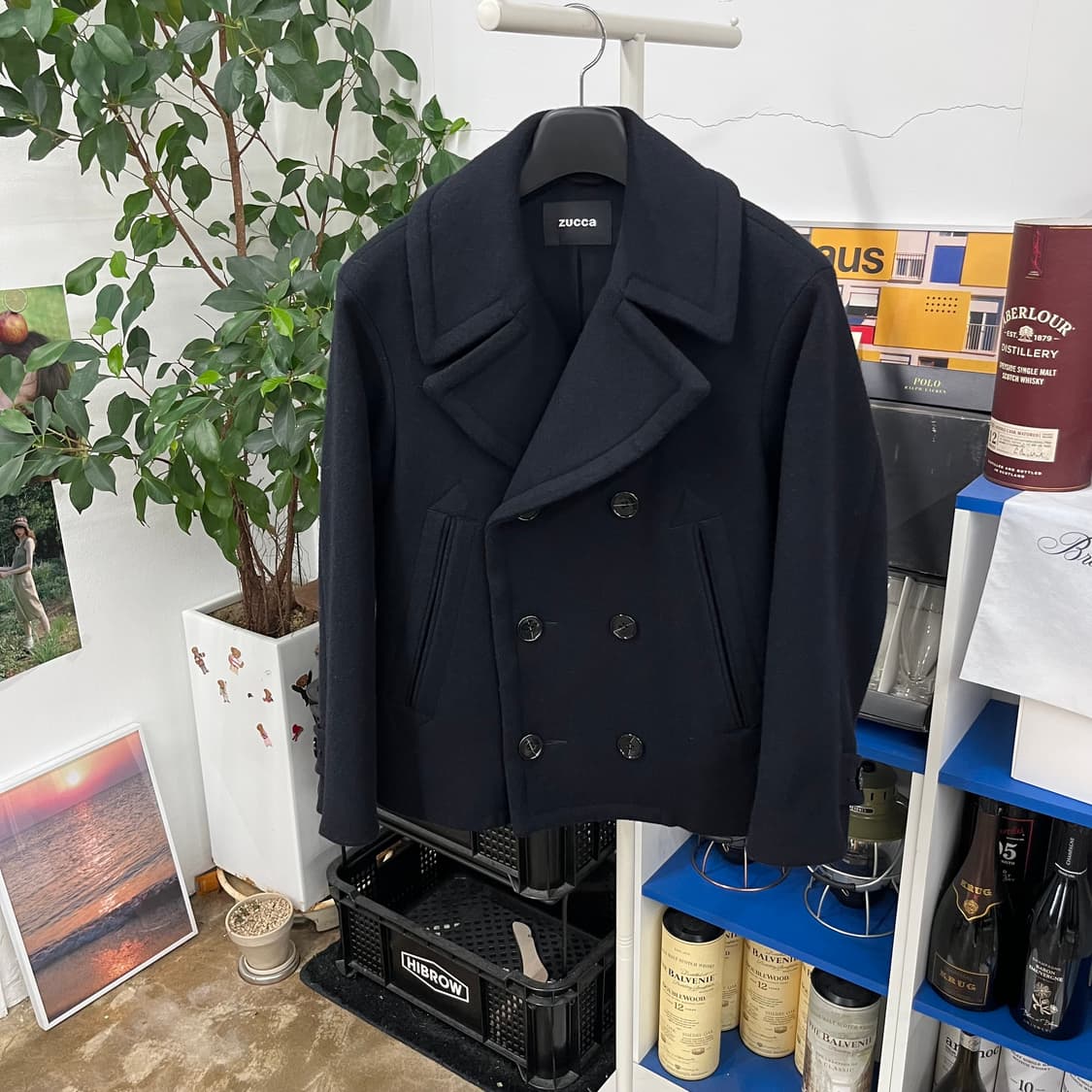 주카 우먼 울 피코트 L 상품이미지1