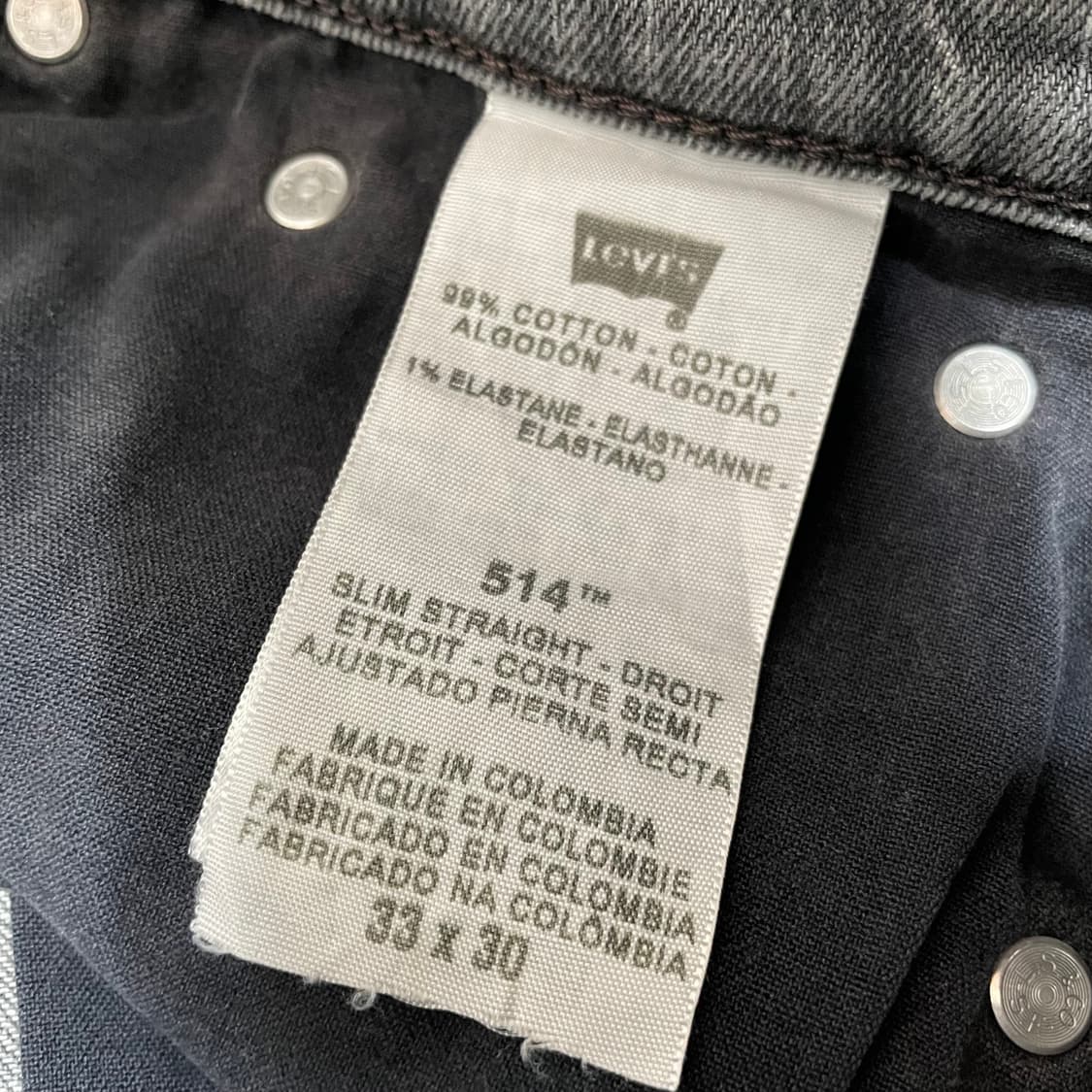 [34] 리바이스 514 슬림 스트레이트 데님팬츠 상품이미지5