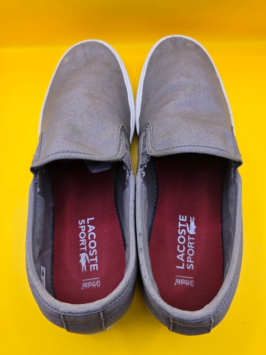 라코스테 슬립온 운동화 (그레이)255~260 상품이미지3