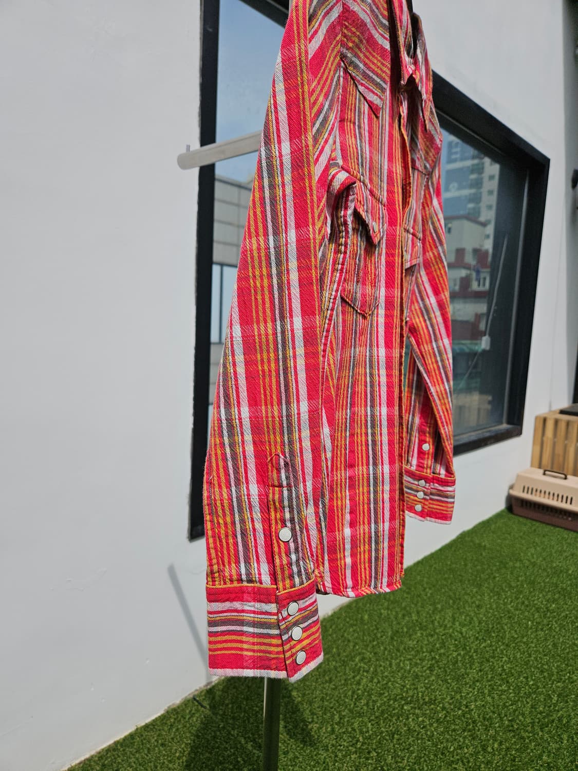 히스테릭글래머 웨스턴 체크 셔츠 상품이미지4