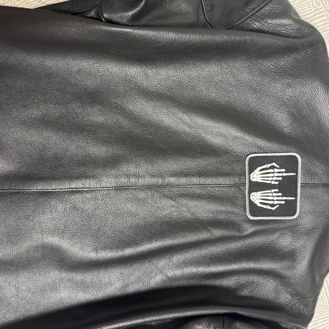 m)슈프림 히스테릭글래머 벤슨 가죽 자켓 상품이미지6