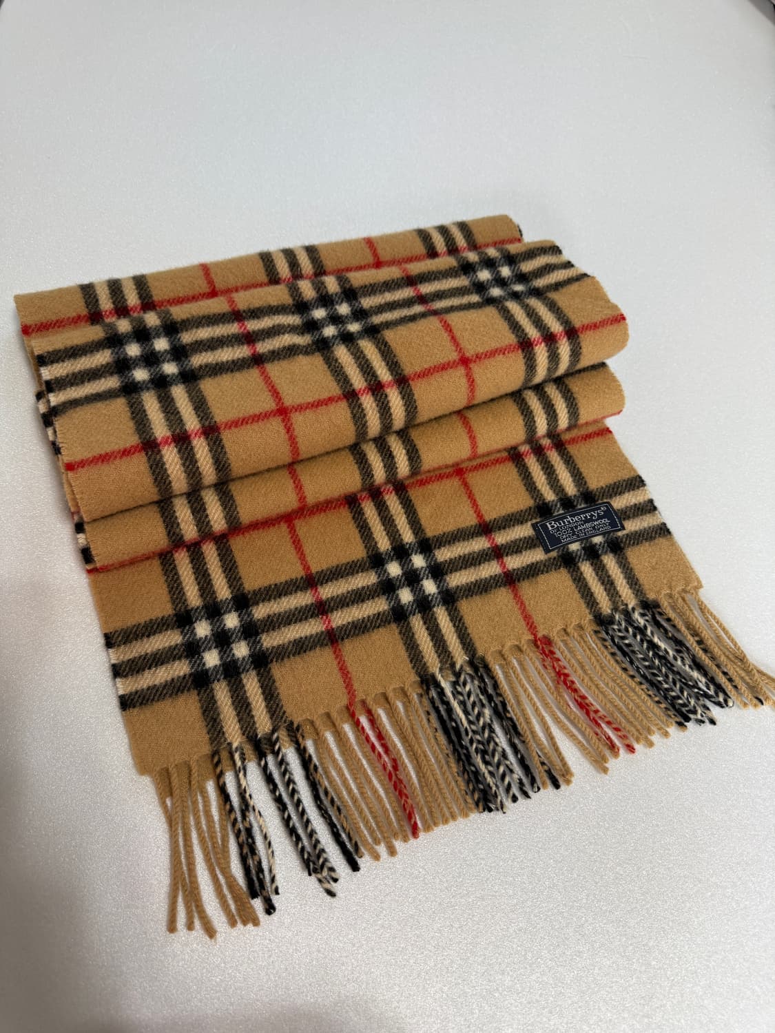 정품)버버리 머플러 상품이미지1