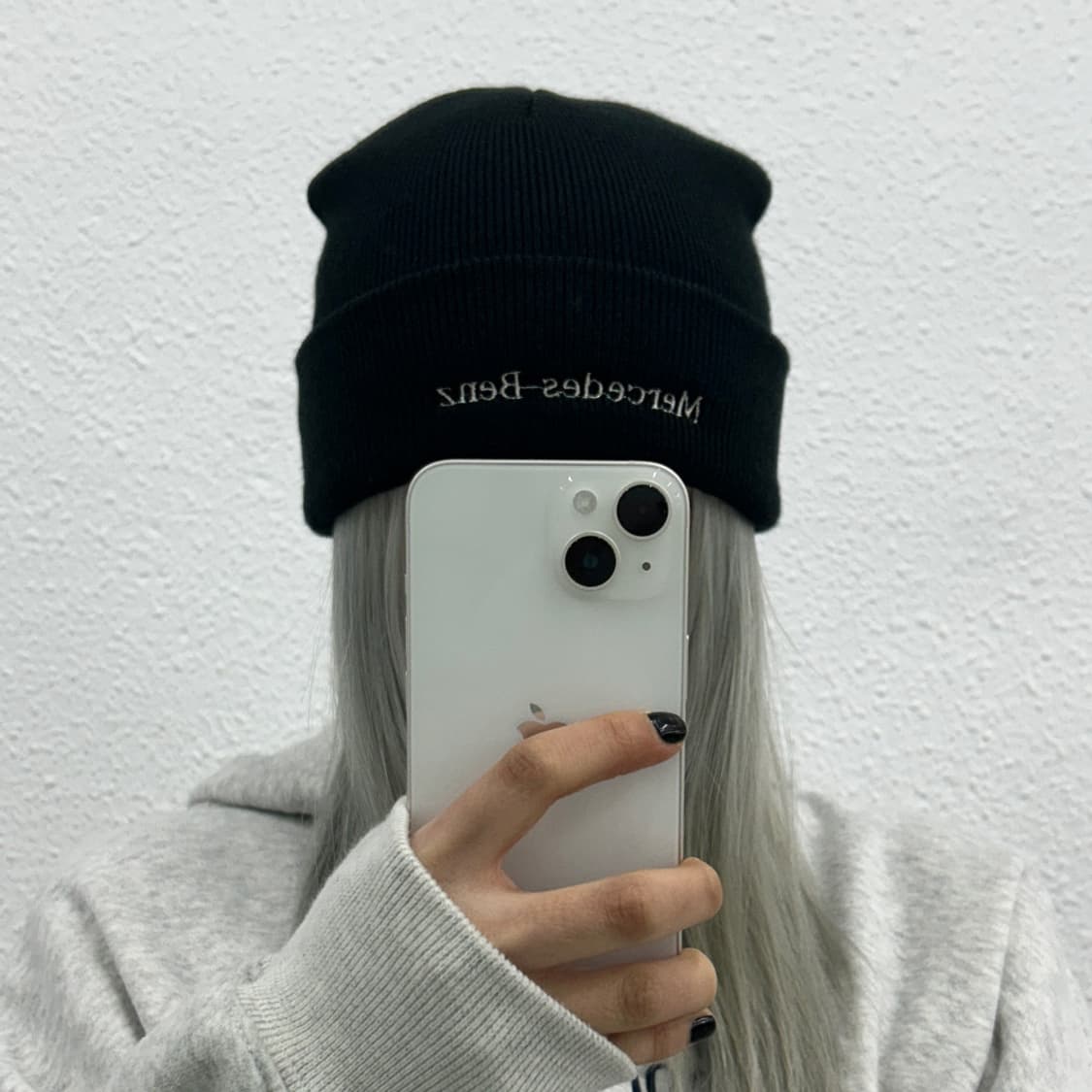 메르세데스 벤츠 블랙 비니 상품이미지1