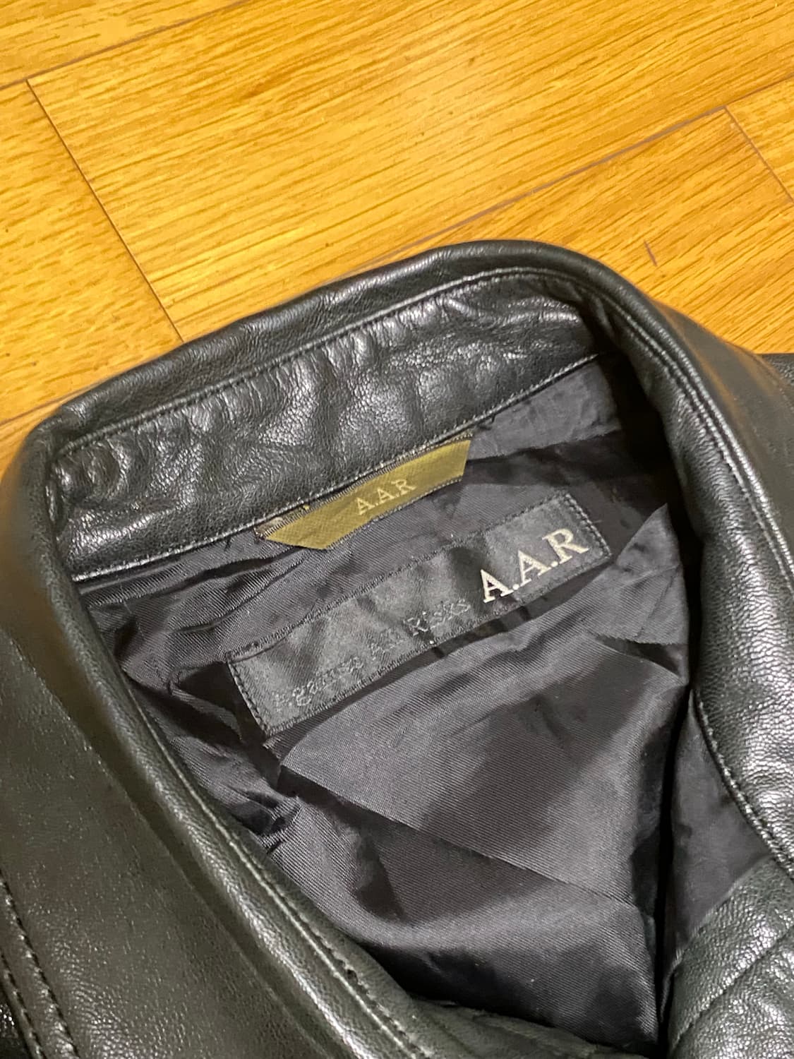 A.A.R lambskin leather shirt 상품이미지5