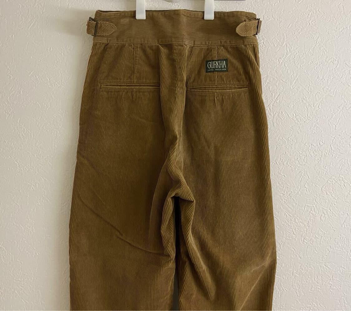 캐피탈 8w 코듀로이 구르카 팬츠 상품이미지5