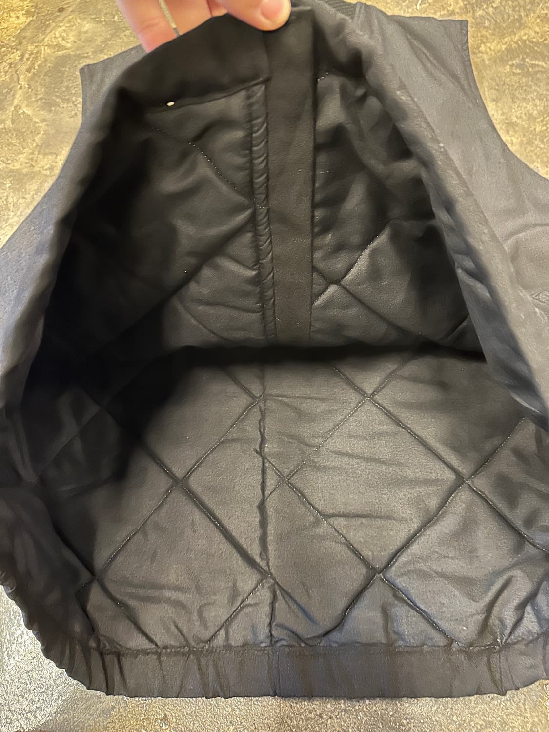 Vintage Workrite 블랙 조끼 XL 상품이미지6