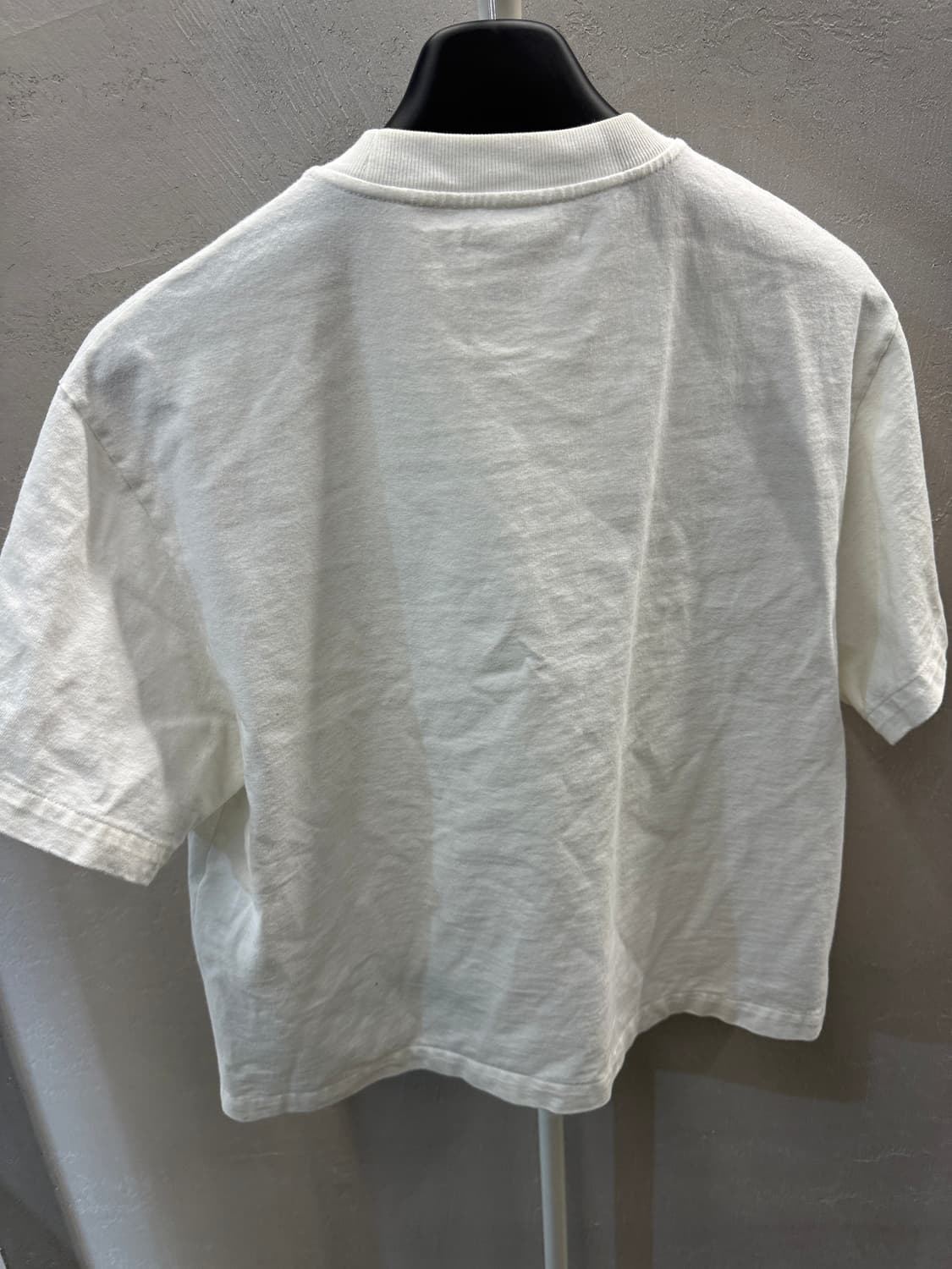 질샌더 정품 로고 반팔 티셔츠 화이트 S 상품이미지4