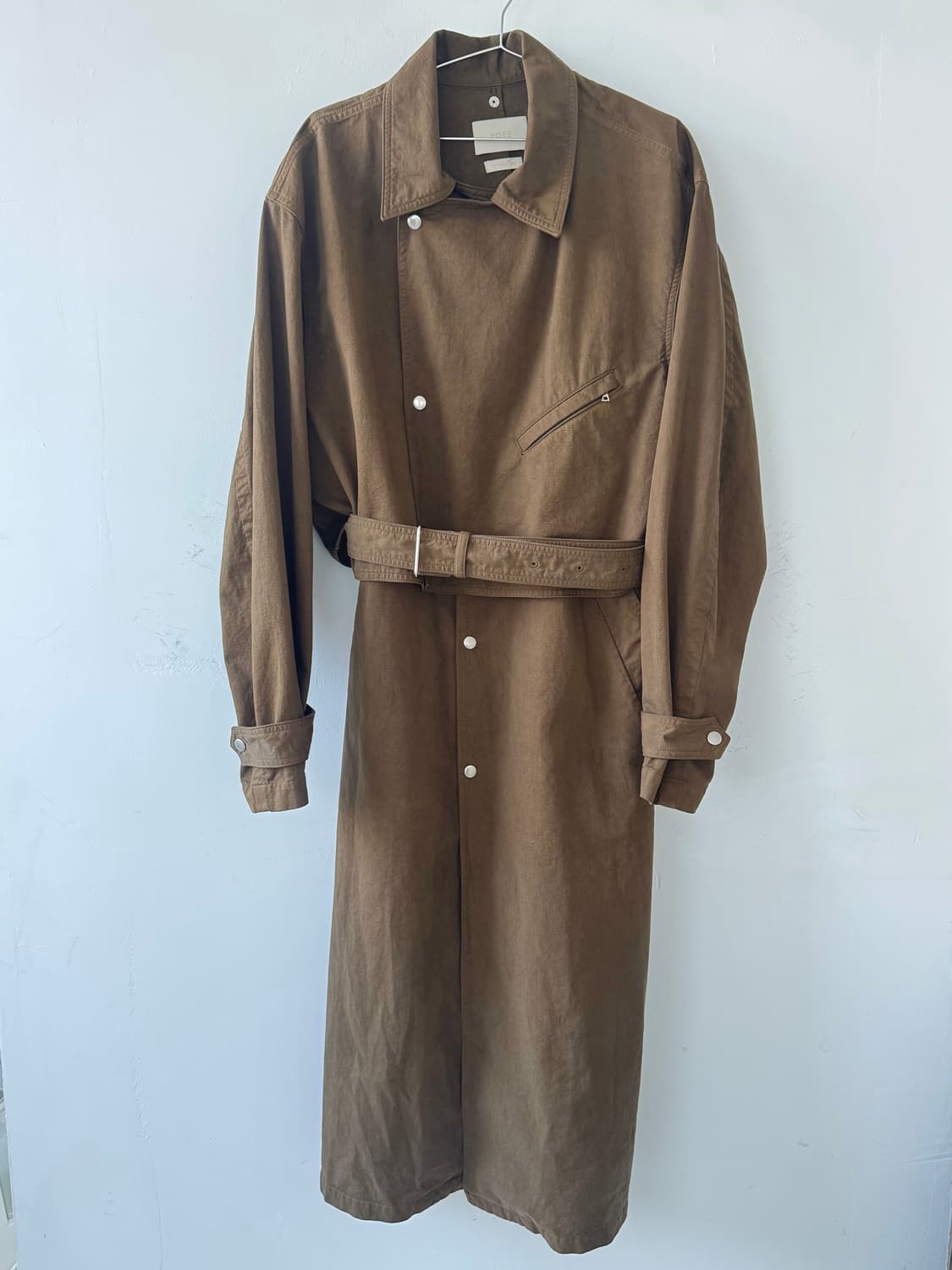 YOKE coat 요크 벨티드 코트 상품이미지7