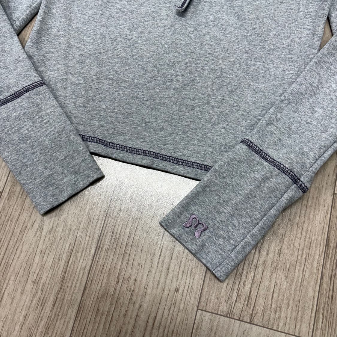 미레코 리본 그레이 긴팔 상품이미지7