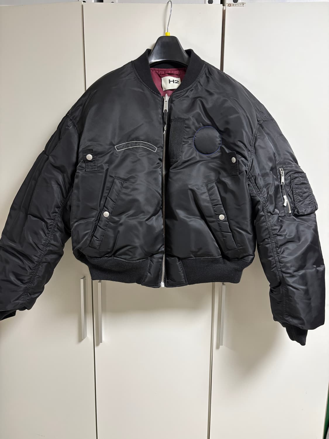 H&M X heron preston h2 봄버 자켓 (거의 새상품) 상품이미지5