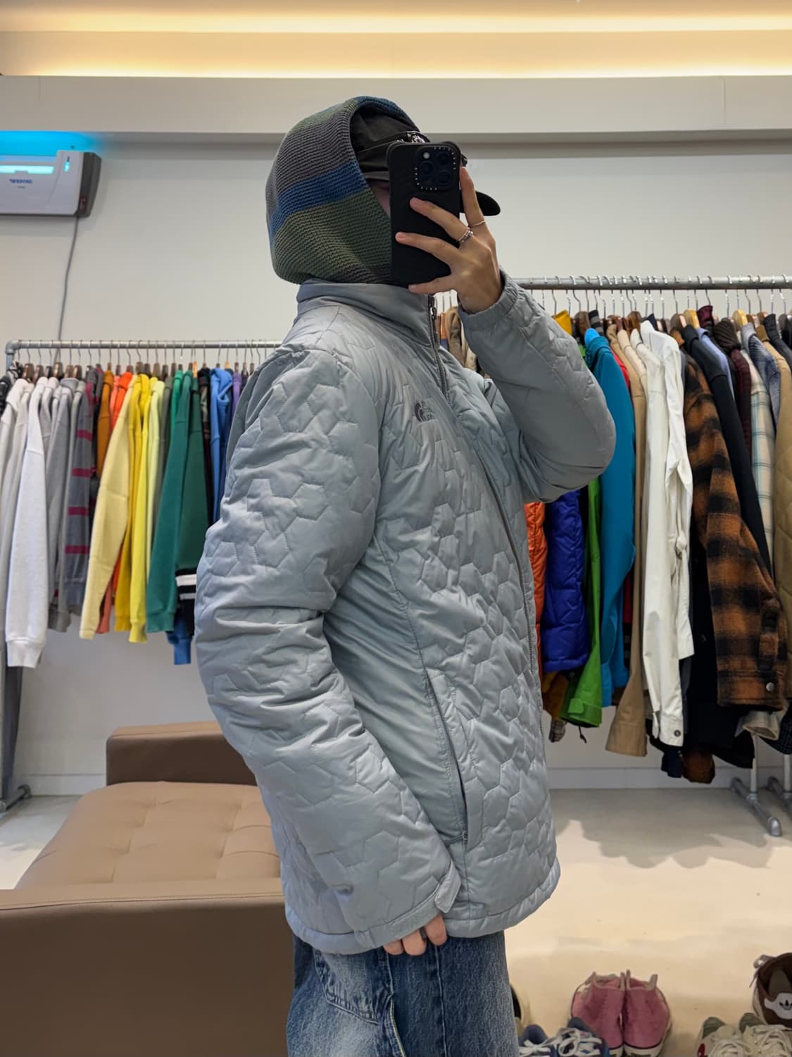 노스페이스 누빔 경량 패딩 상품이미지6