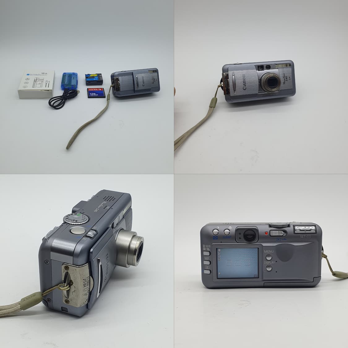 작례⭕️  캐논 PowerShot 파워샷 S40 빈티지 디카 디지털카메라 상품이미지2