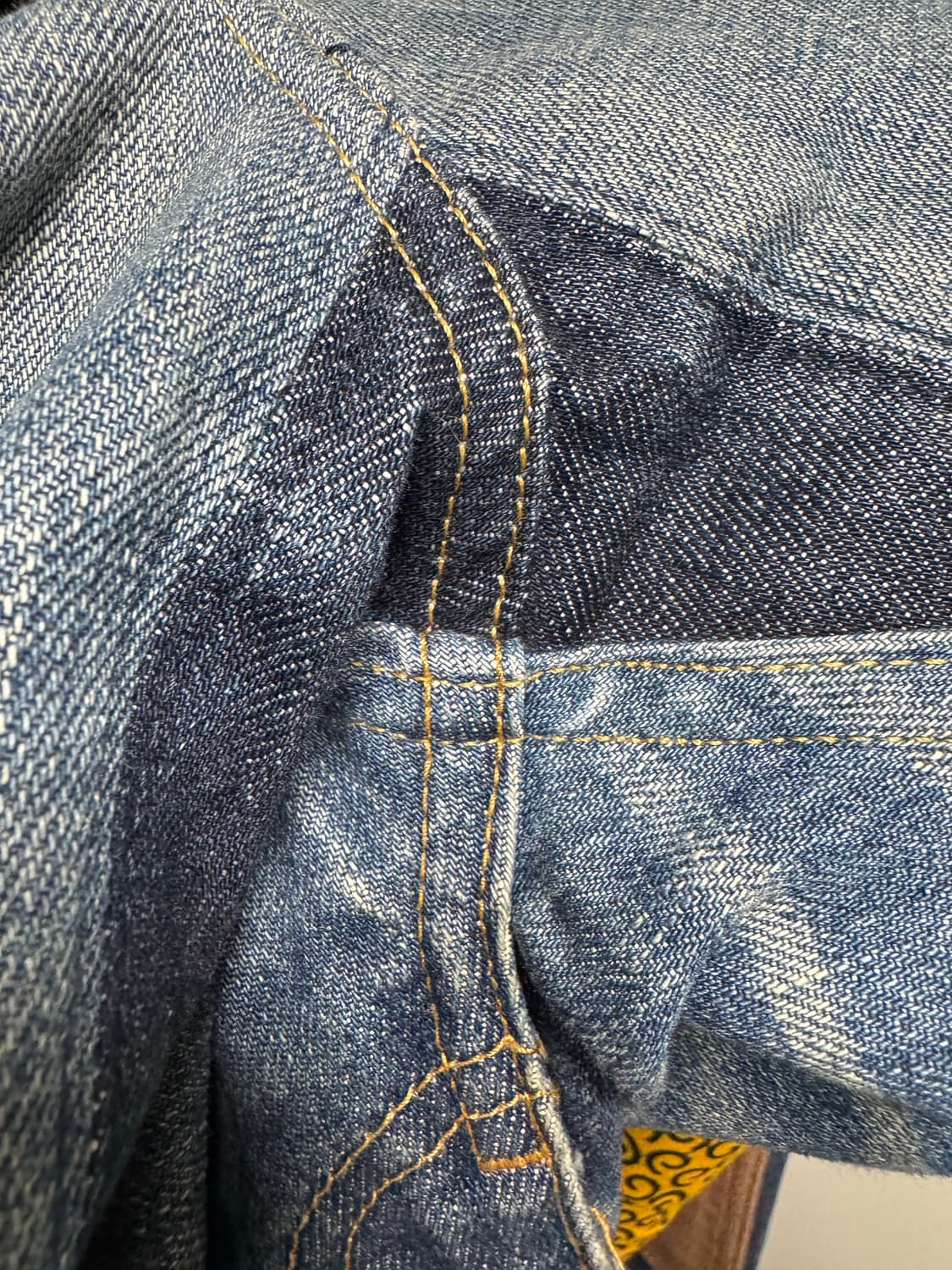 준야와타나베16SS 더블니 패치워크 데님 상품이미지7