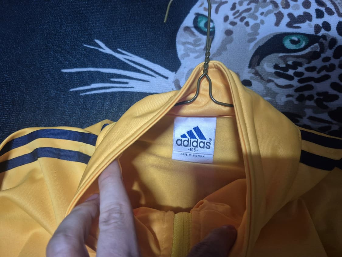 (스다 마사키 착용)90's 아디다스 빈티지 파이어버드 트랙탑 져지 XL 상품이미지3