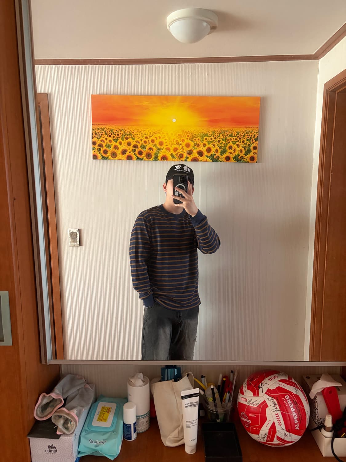 유니클로 에어리즘 롱슬리브 m 상품이미지6