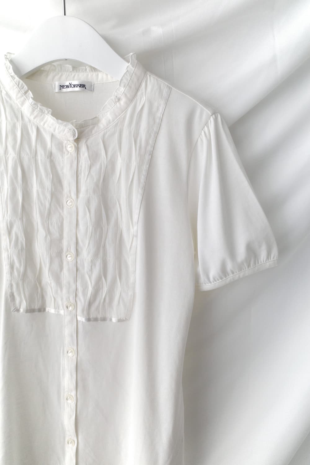 tuck half blouse 상품이미지3