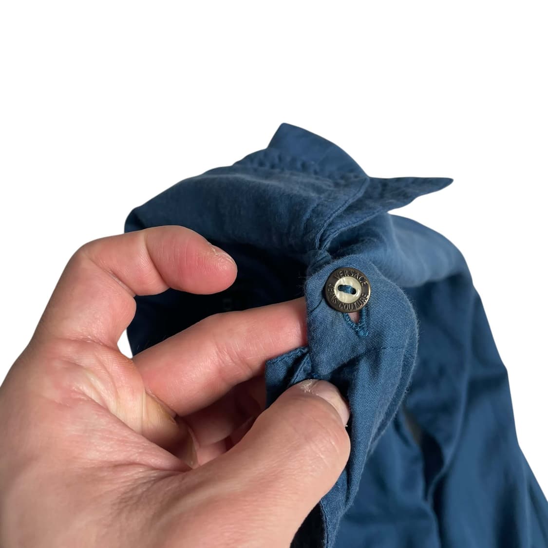 베르사체 진스 쿠트르 더블 칼라 코튼 셔츠 (italy)   상품이미지6