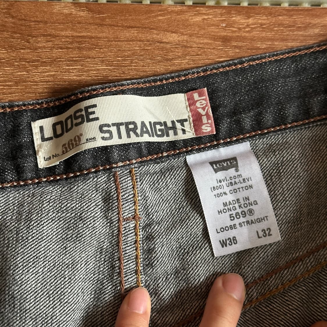 00’s Levi’s 569 denim pants 상품이미지7