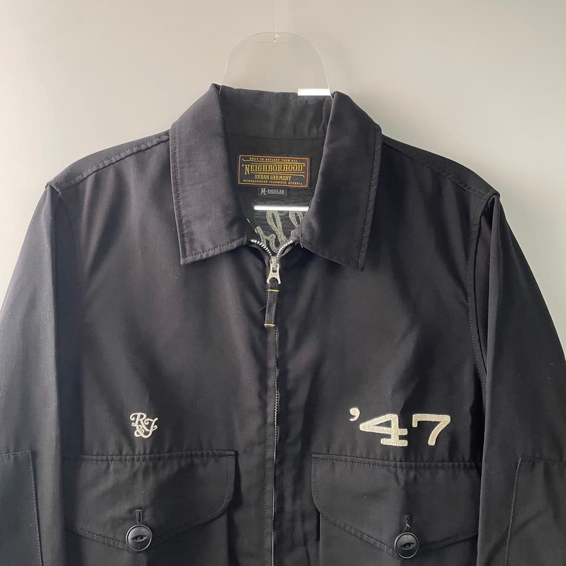 11s 네이버후드 자수 워크자켓 상품이미지3