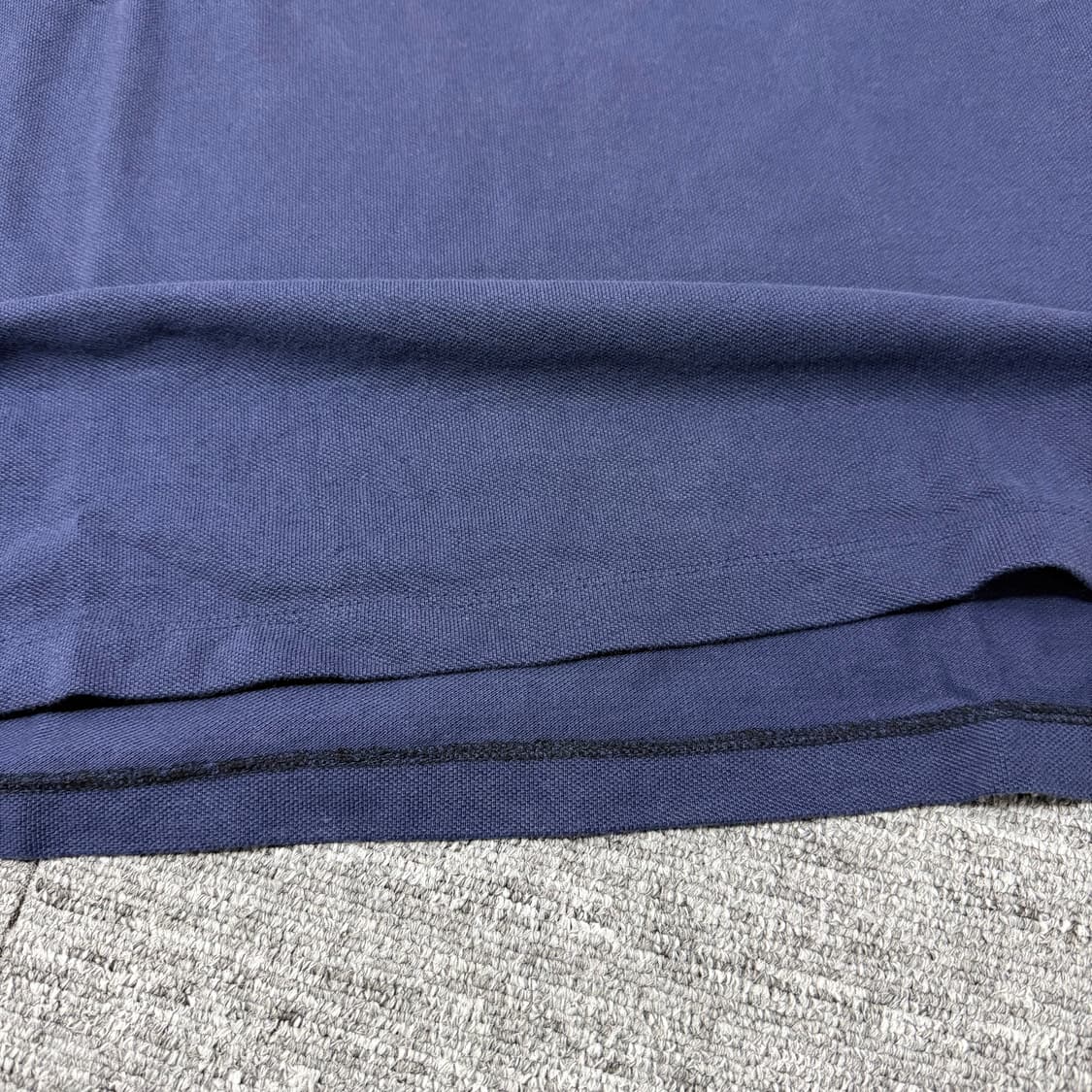  빈티지 폴로카라 반팔티 (Navy) | 총기장 수선 상품이미지3