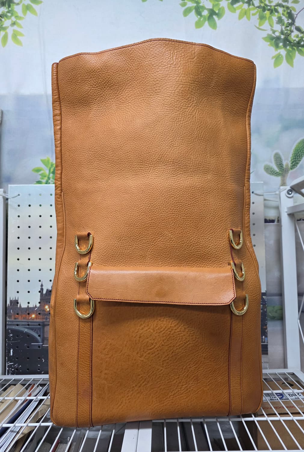 여성백팩 롤링 홍대 가죽백팩 핸드메이드 미네르바 복스 풀그레인 GD86 상품이미지6