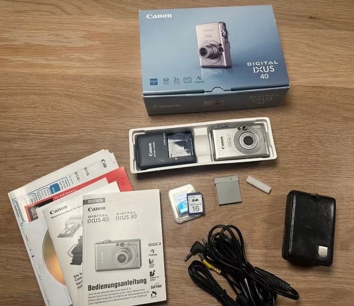CANON IXUS 40 캐논 익서스 40 빈티지 디지털카메라 디카 상품이미지10