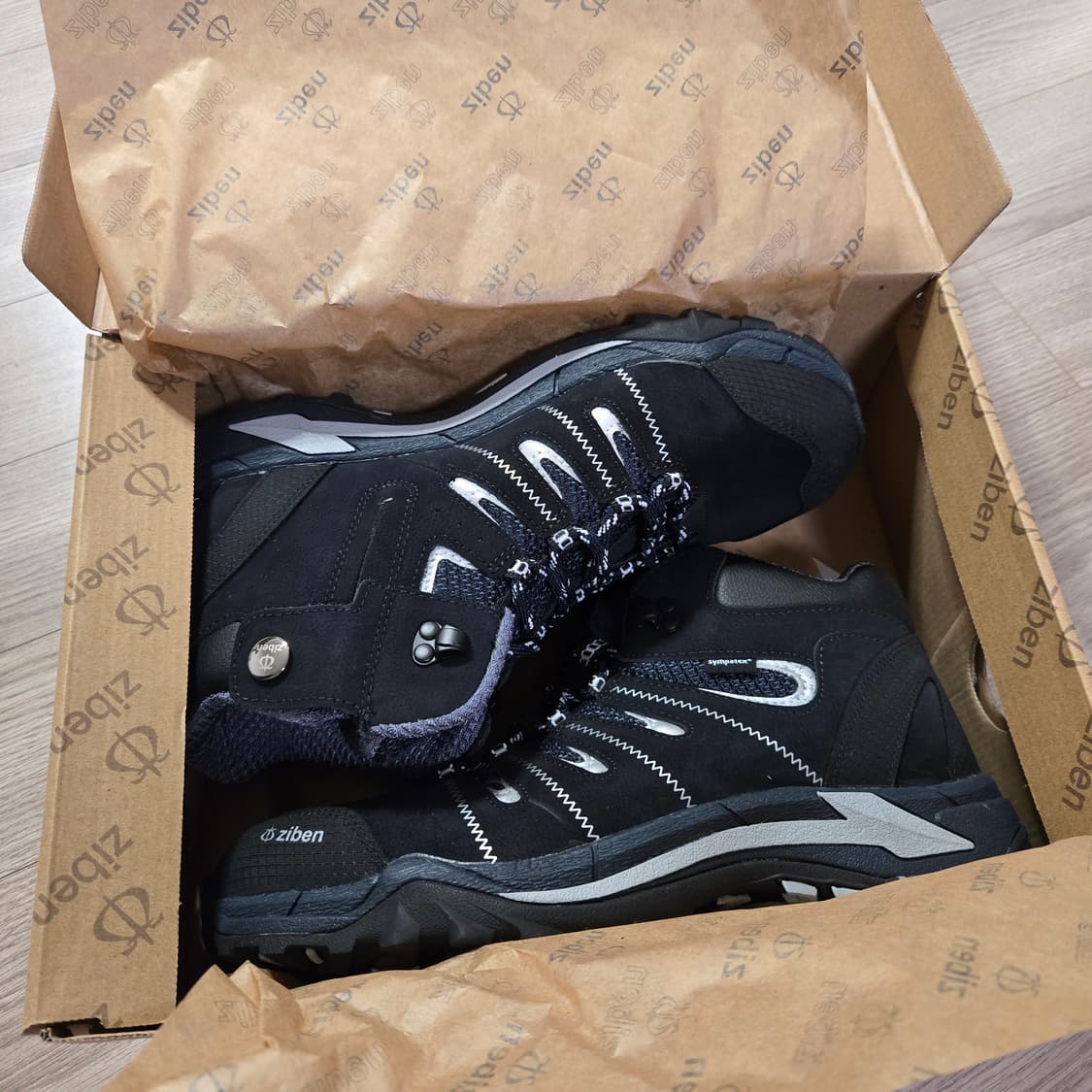 새상품)지벤 안전화 ZB-187 265mm 블랙 상품이미지2