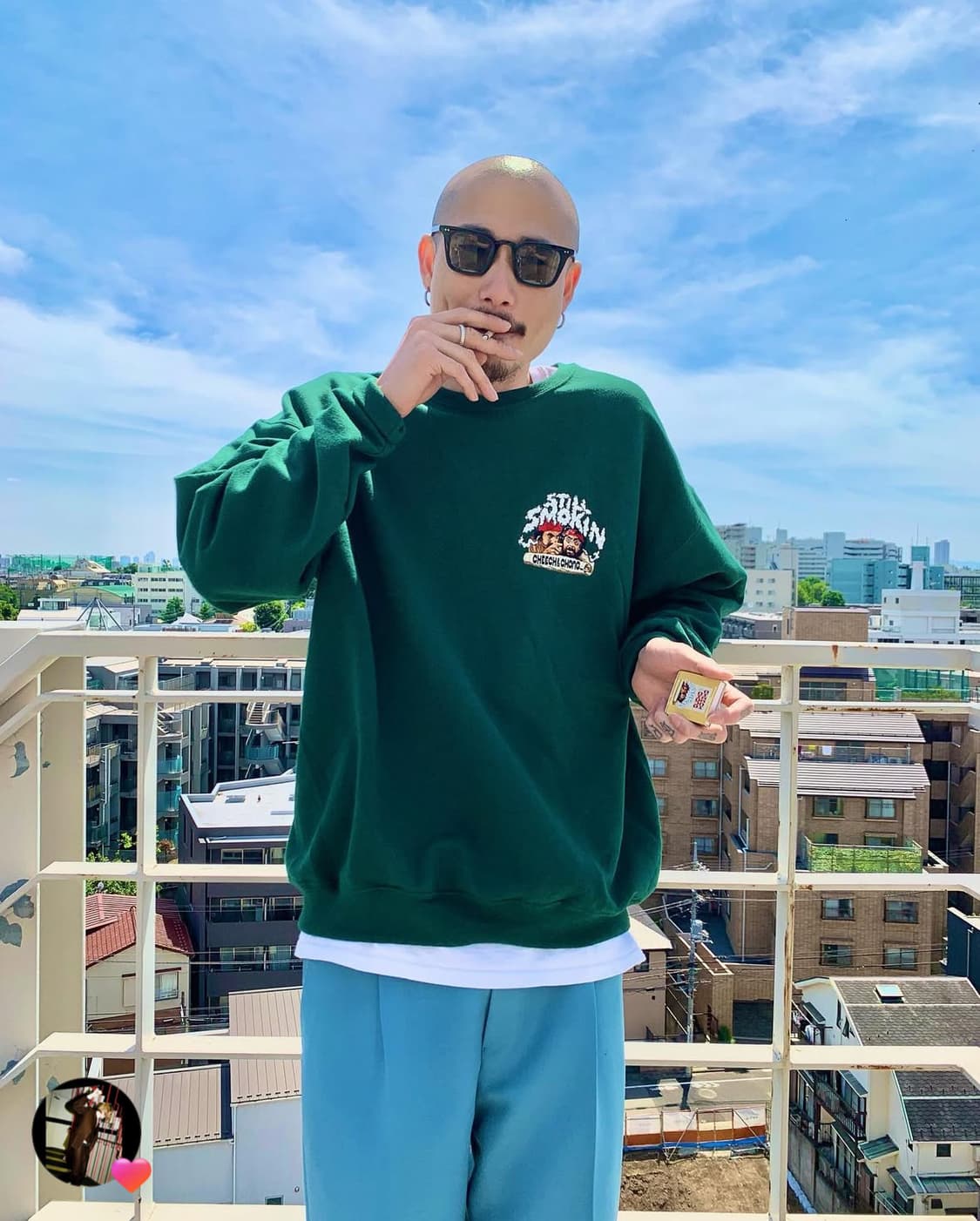 와코마리아 치치앤총 맨투맨(xl) 상품이미지5