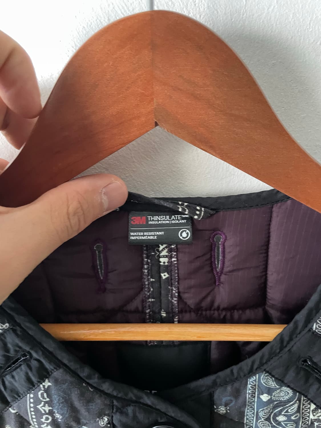 비이커 반다나 패턴 점퍼 상품이미지5