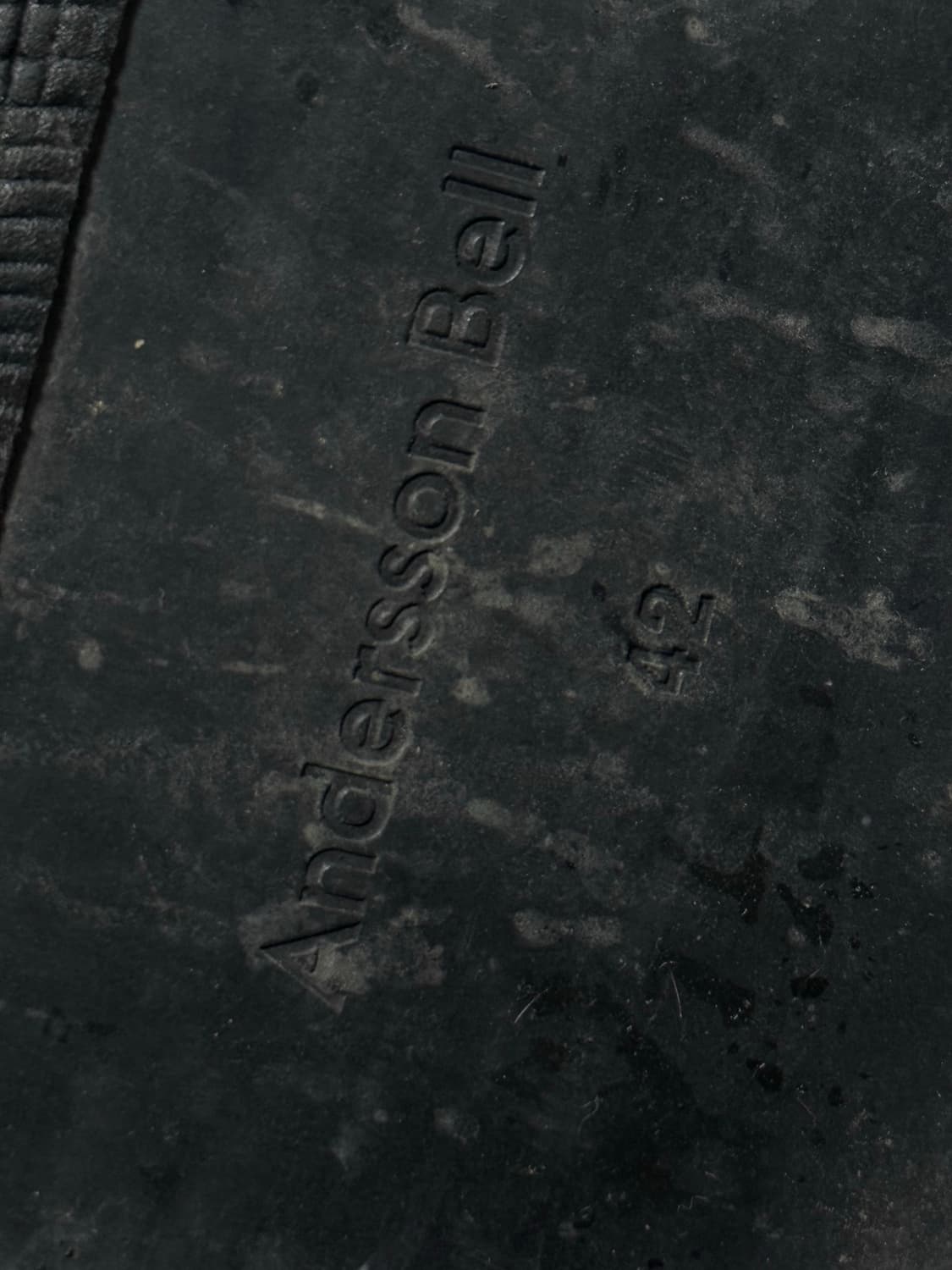 앤더슨벨 루카이즈스퀘어토 부츠 브라운 42 상품이미지4