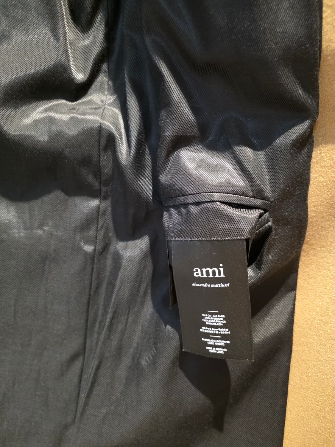 AMI 더블브레스트 코 상품이미지4