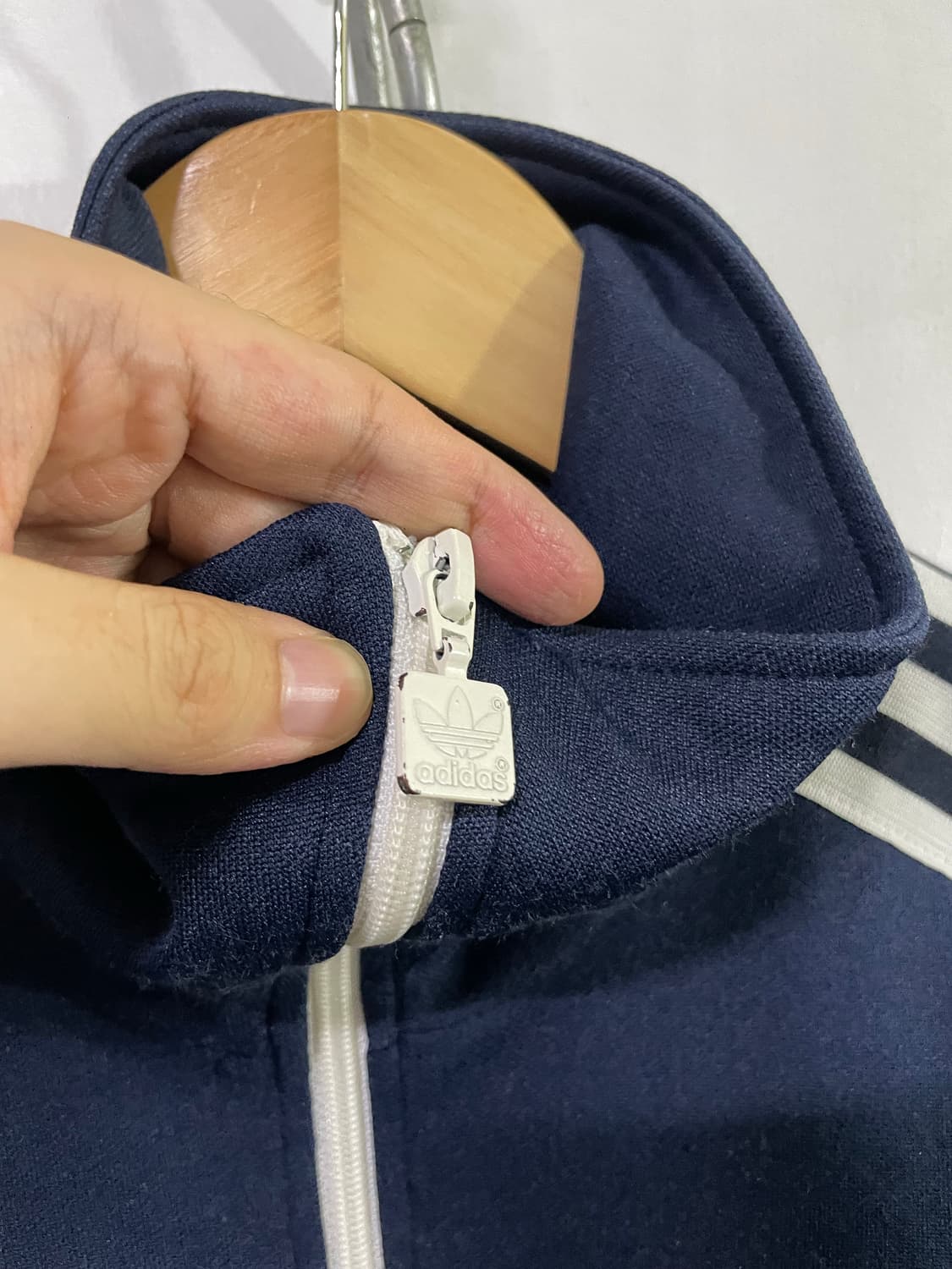 아디다스 유로파 파이어버드 트랙탑 져지 자켓 네이비 상품이미지4