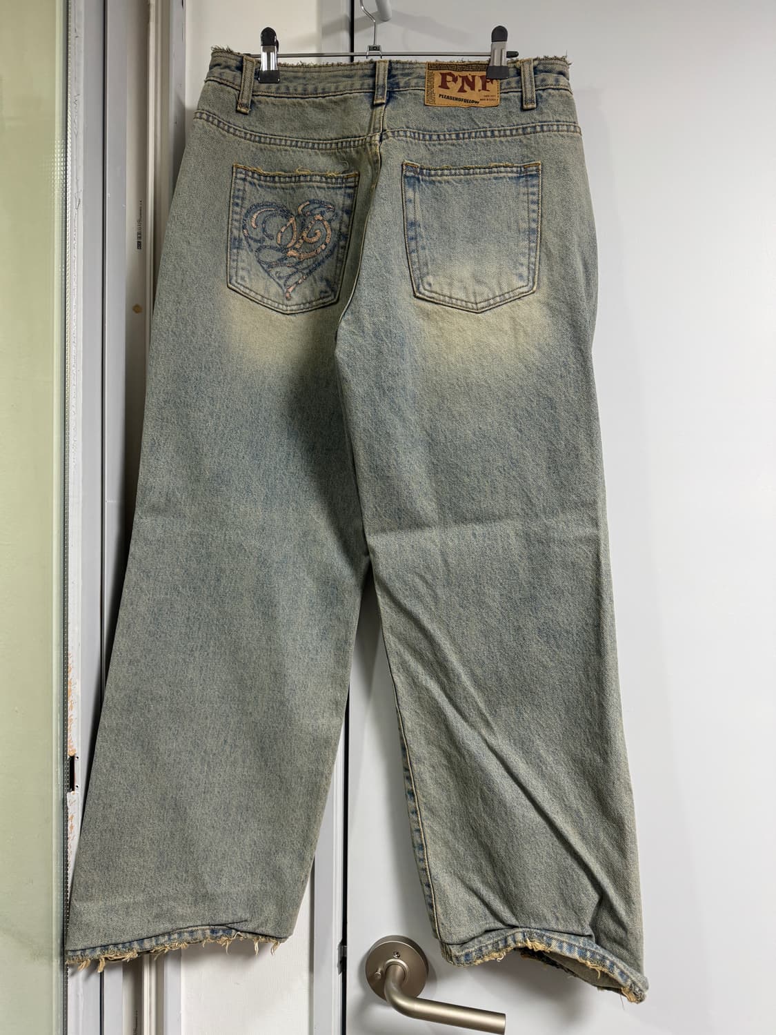 플리즈노팔로우 와이드데님 빈티지블루 2 상품이미지2