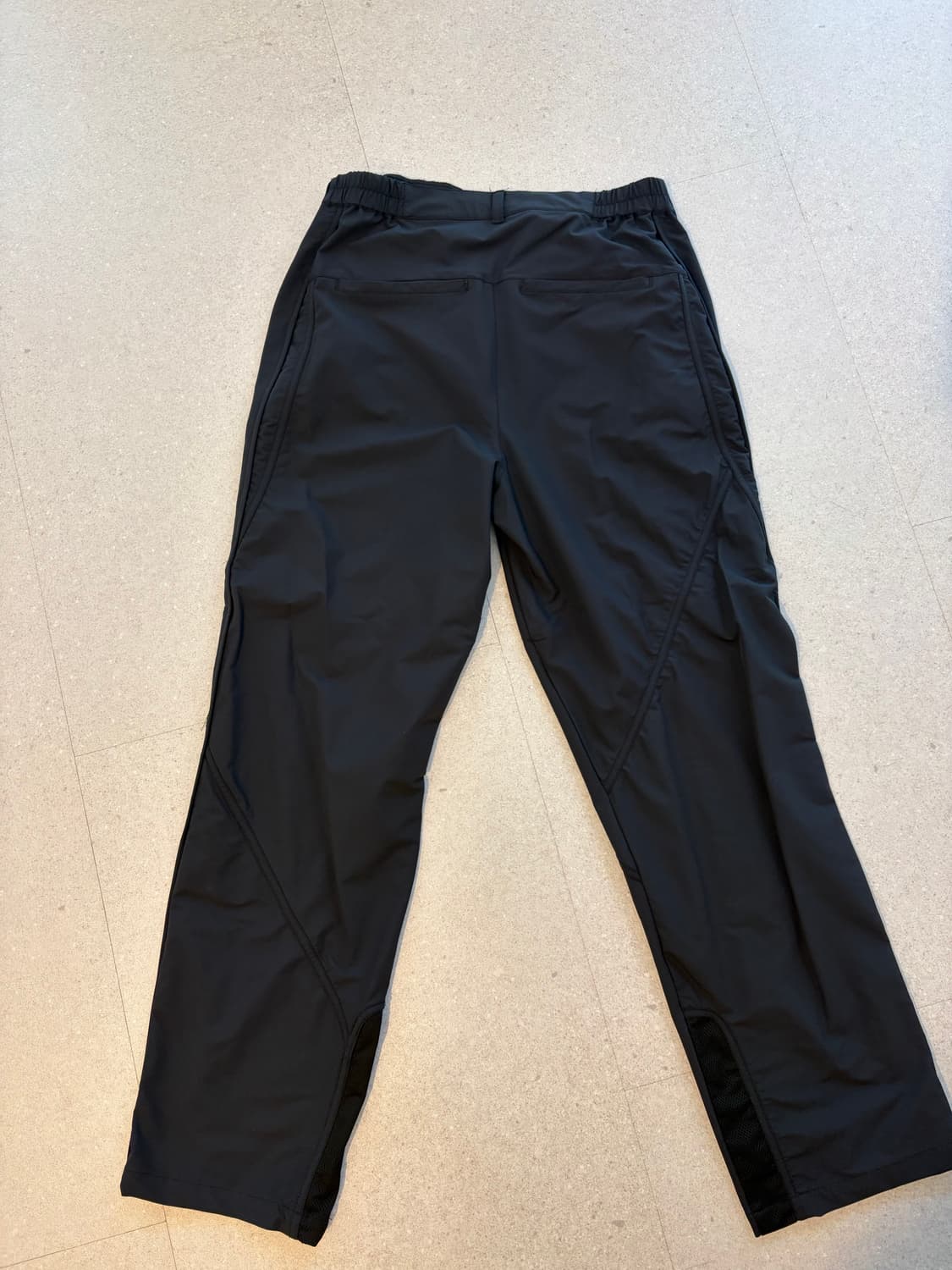 산산기어 메쉬 블락 팬츠 블랙 23FW (3) 상품이미지3