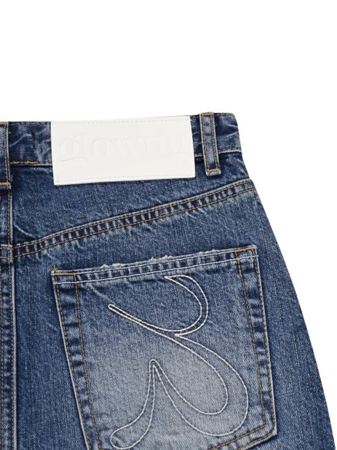 [XS] 글로니 99 LOW-RISE MINI SKIRT (BLUE) 상품이미지2