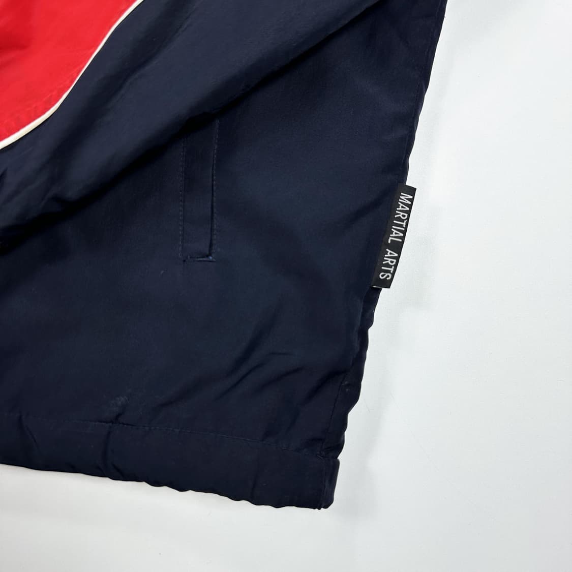 아디다스 마샬아츠 올드스쿨 빅로고 누빔 점퍼 L 상품이미지5