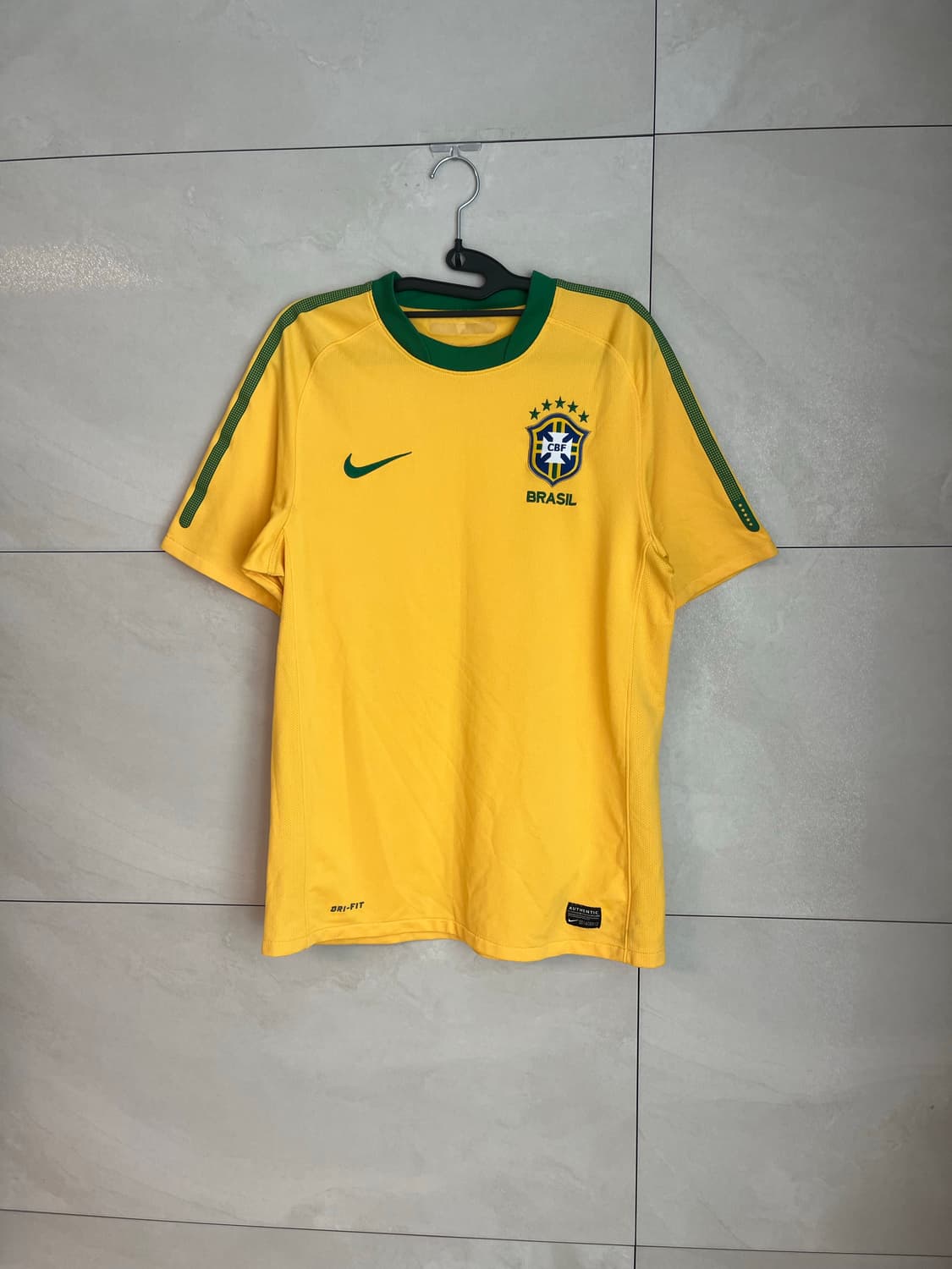 나이키 10-11 브라질 축구 국가대표팀 유니폼 노마킹 [S/95] 상품이미지3